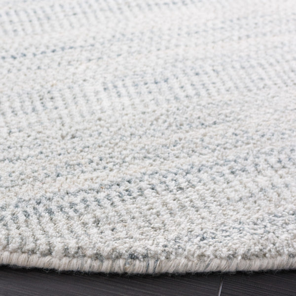 Safavieh Mirage 125 MIR125 Hand Loomed  Rug Light Grey / Ivory MIR125F-9