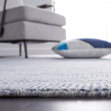 Safavieh Mirage 125 MIR125 Hand Loomed  Rug Blue / Ivory MIR125M-9