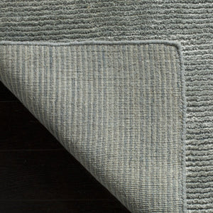 Safavieh Mirage Hand-Loomed 12X18 Light Blue Accent Rug — Plush Low-Profile 65% Viscose Blend For Layering MIR235D-0116