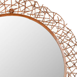 Safavieh TWIG Mirror - Nature-Inspired Copper Accent for Modern Spaces, Perfect for Entryways & Living Rooms MIR3004A