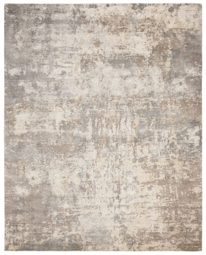 Safavieh Mirage Hand-Loomed 12X18 Beige Grey Accent Rug — Low-Profile Viscose-Wool-Cotton Blend For Entryway Comfort And Style MIR338B-0116