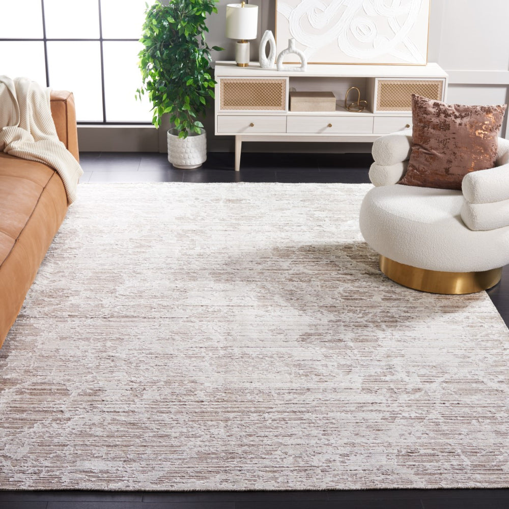 Safavieh Mirage 352 Hand Loomed Modern Rug IIX Ivory / Taupe MIR352A-8