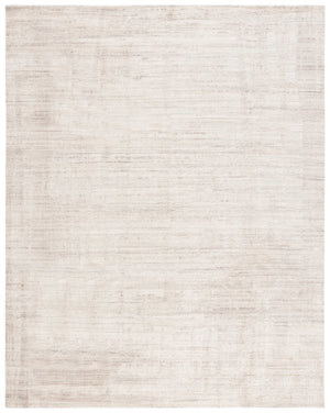 Safavieh Mirage Hand-Loomed 1X1.5 Ft Beige Grey Rug — Wool/Bamboo Silk, Low-Profile Accent For Small Spaces MIR354B-0116