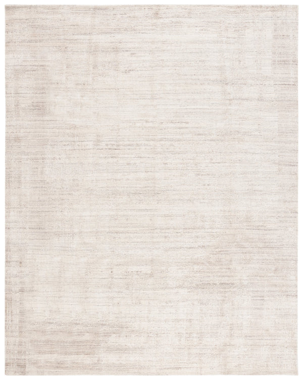 Safavieh Mirage Hand-Loomed 1X1.5 Ft Beige Grey Rug — Wool/Bamboo Silk, Low-Profile Accent For Small Spaces MIR354B-0116