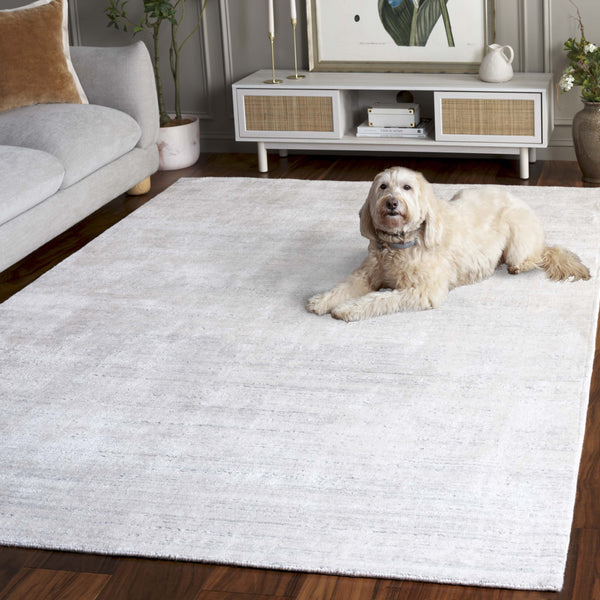Safavieh Mirage Handloomed Area Rug - Artisan Crafted Elegance With Soft Texture And Calming Color Palette Ivory 60% Viscose 20% Wool 20% Cotton Mir356a-6