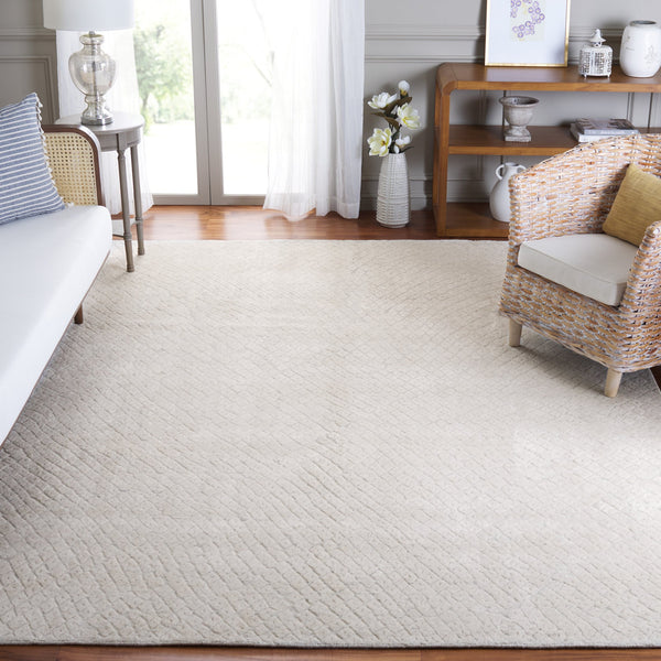 Safavieh Mirage Elegant Handloomed Area Rug: Luxurious Comfort, Timeless Design For Any Home Decor Style Ivory 60% Viscose 20% Wool 20% Cotton Mir357a-6