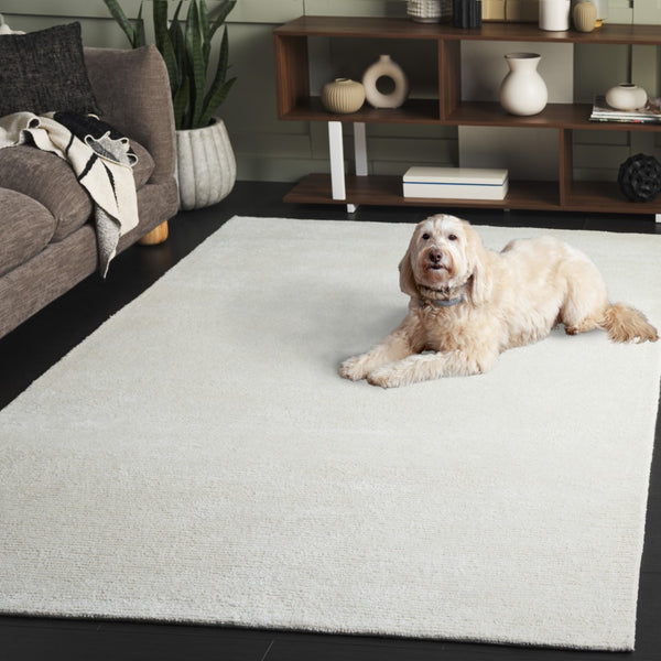 Safavieh Mirage Hand-tufted Area Rug: Luxurious Softness & Contemporary Style For Elegant Home Decor Ivory 50% Wool,30% Viscose,20% Cotton Mir375a-4