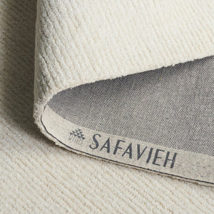 Safavieh Mirage Hand-tufted Runner Rug - Timeless Elegance And Comfort For Contemporary Spaces, Crafted In India Ivory 50% Wool,30% Viscose,20% Cotton Mir375a-5