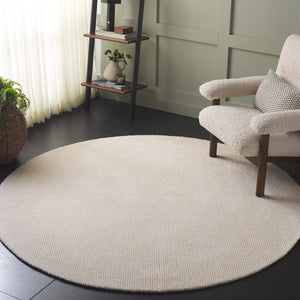 Safavieh Mirage Hand-tufted Runner Rug - Timeless Elegance And Comfort For Contemporary Spaces, Crafted In India Ivory 50% Wool,30% Viscose,20% Cotton Mir375a-6r