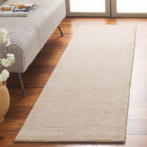 Safavieh Mirage Hand-tufted Runner Rug - Timeless Elegance And Comfort For Contemporary Spaces, Crafted In India Ivory ,Gold 50% Wool,30% Viscose,20% Cotton Mir375d-28