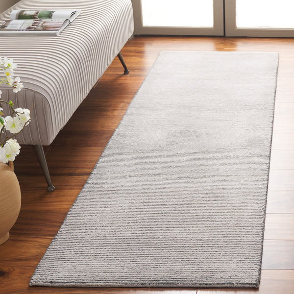 Safavieh Mirage Hand-tufted Runner Rug - Timeless Elegance And Comfort For Contemporary Spaces, Crafted In India Ivory ,Charcoal 50% Wool,30% Viscose,20% Cotton Mir375h-28