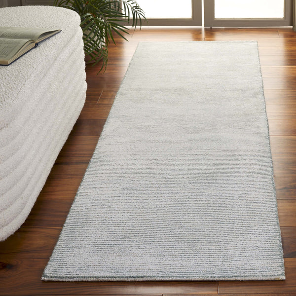 Safavieh Mirage Hand-tufted Runner Rug - Timeless Elegance And Comfort For Contemporary Spaces, Crafted In India Ivory ,Blue 50% Wool,30% Viscose,20% Cotton Mir375m-28