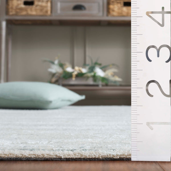 Safavieh Mirage Hand-tufted Runner Rug - Timeless Elegance And Comfort For Contemporary Spaces, Crafted In India Ivory ,Blue 50% Wool,30% Viscose,20% Cotton Mir375m-5