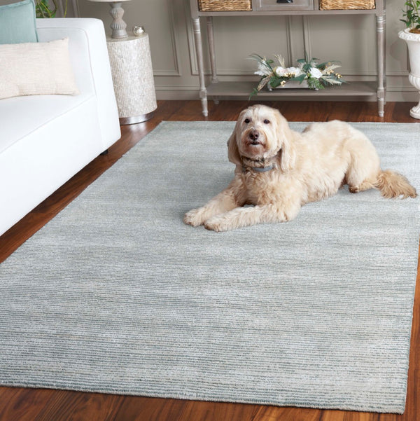 Safavieh Mirage Hand-tufted Area Rug: Luxurious Softness & Contemporary Style For Elegant Home Decor Ivory ,Blue 50% Wool,30% Viscose,20% Cotton Mir375m-6