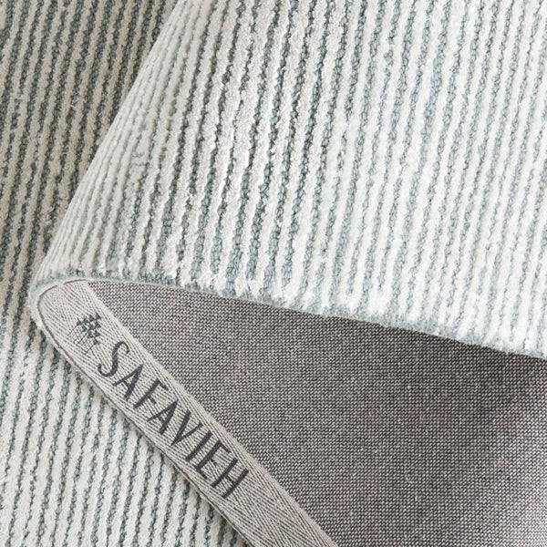 Safavieh Mirage Hand-tufted Area Rug: Luxurious Softness & Contemporary Style For Elegant Home Decor Ivory ,Blue 50% Wool,30% Viscose,20% Cotton Mir375m-6