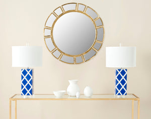 Safavieh DECO,30" Antique Gold Sunburst Mirror - Sculptural Elegance for Entryways, Living Rooms & Bedrooms MIR4026A