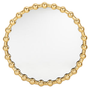 Safavieh EDEN Mirror – Elegant Accent Piece for Modern Interiors, Perfect for Entryways and Living Spaces Gold MIR4089B
