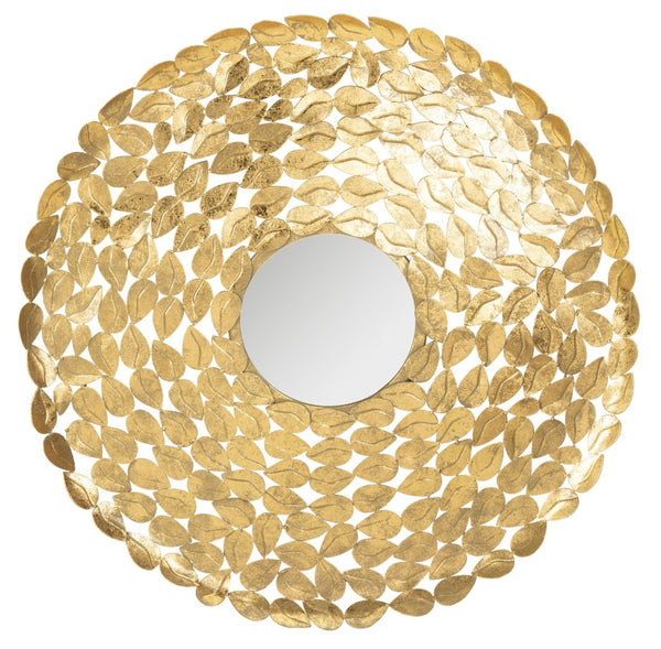 Safavieh BLISS Mirror - Elegant Gold Iron Frame for Timeless Charm, Perfect for Any Room Decor & Style MIR4090A
