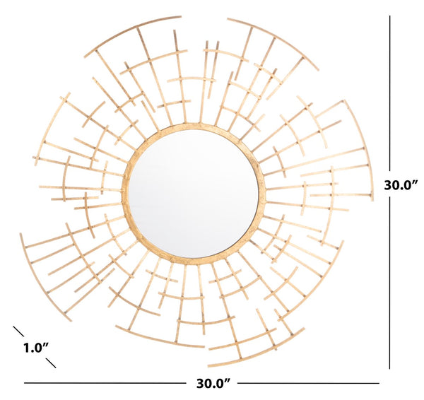 Safavieh Barnes Mirror Gold Foil MIR4096A