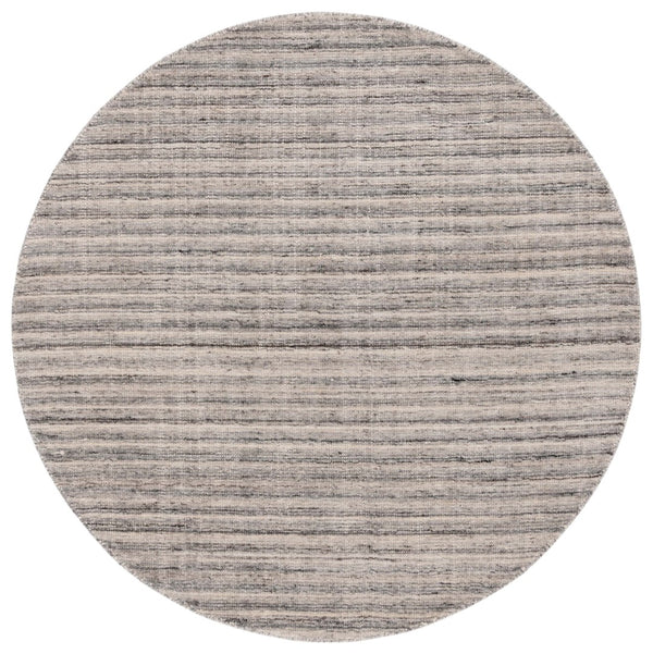 Safavieh Mirage 462 Hand Loomed Contemporary Rug Ivory / Dark Grey 6' x 6' Round