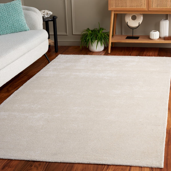 Safavieh Mirage Modern Hand-tufted Area Rug – Elegant Minimalist Design For Luxurious Comfort In Any Space Ivory 80% Viscose,10% Wool,10% Cotton Mir475a-10