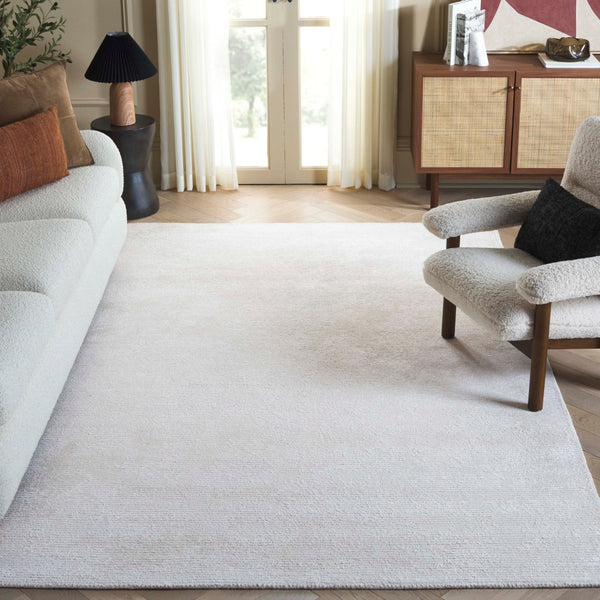Safavieh Mirage Modern Hand-tufted Area Rug – Elegant Minimalist Design For Luxurious Comfort In Any Space Ivory 80% Viscose,10% Wool,10% Cotton Mir475a-10