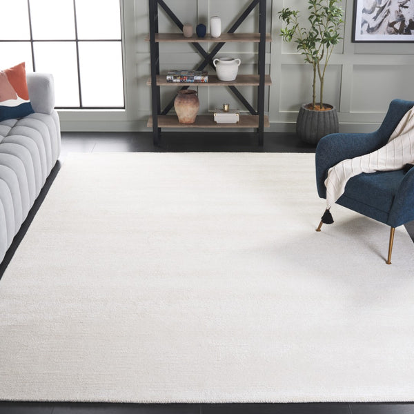 Safavieh Mirage Modern Hand-tufted Area Rug – Elegant Minimalist Design For Luxurious Comfort In Any Space Ivory 80% Viscose,10% Wool,10% Cotton Mir475a-10