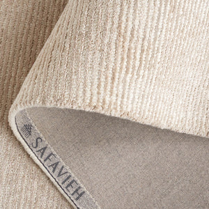 Safavieh Mirage Modern Hand-tufted Area Rug – Elegant Minimalist Design For Luxurious Comfort In Any Space Beige 80% Viscose,10% Wool,10% Cotton Mir475b-10