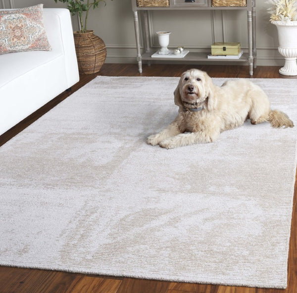Safavieh Mirage Hand Tufted Viscose Wool Blend Area Rug Plush Geometric Sheen for Living Rooms MIR475B-6