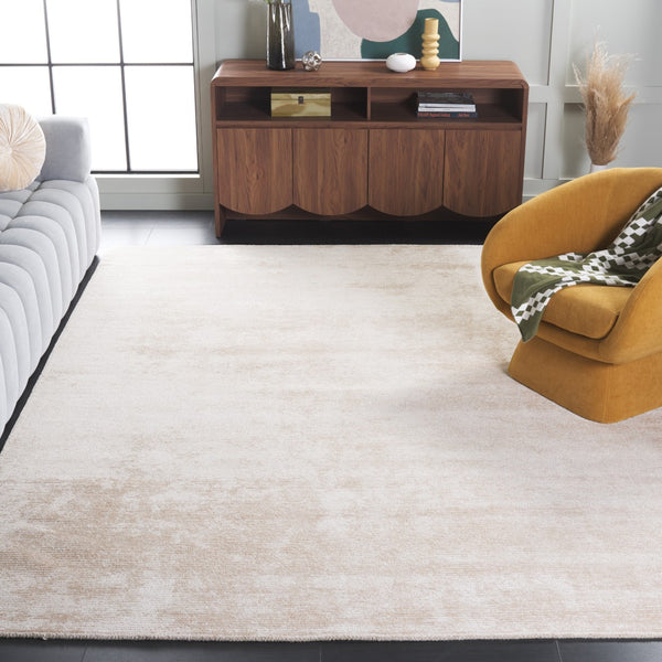 Safavieh Mirage Modern Hand-tufted Area Rug – Elegant Minimalist Design For Luxurious Comfort In Any Space Beige 80% Viscose,10% Wool,10% Cotton Mir475b-10