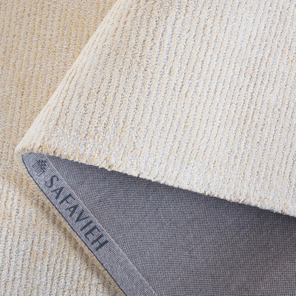 Safavieh Mirage Modern Hand-tufted Area Rug – Elegant Minimalist Design For Luxurious Comfort In Any Space Gold 80% Viscose,10% Wool,10% Cotton Mir475d-9