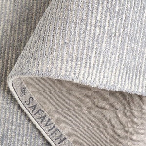 Safavieh Mirage Modern Hand-tufted Area Rug – Elegant Minimalist Design For Luxurious Comfort In Any Space Light Grey 80% Viscose,10% Wool,10% Cotton Mir475g-9