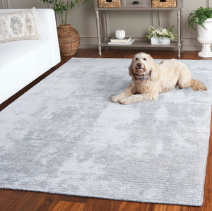 Safavieh Mirage Modern Hand-tufted Area Rug – Elegant Minimalist Design For Luxurious Comfort In Any Space Light Grey 80% Viscose,10% Wool,10% Cotton Mir475g-9