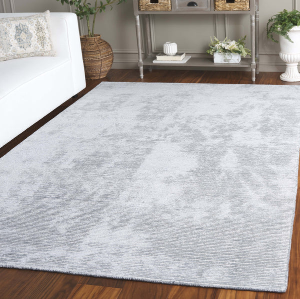 Safavieh Mirage Hand-tufted Area Rug - Modern Design, Luxurious Craftsmanship, Perfect For Any Living Space Light Grey 80% Viscose,10% Wool,10% Cotton Mir475g-6