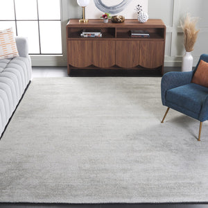 Safavieh Mirage Modern Hand-tufted Area Rug – Elegant Minimalist Design For Luxurious Comfort In Any Space Light Grey 80% Viscose,10% Wool,10% Cotton Mir475g-9