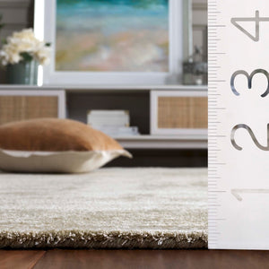 Safavieh Mirage Modern Hand-tufted Area Rug – Elegant Minimalist Design For Luxurious Comfort In Any Space Sage 80% Viscose,10% Wool,10% Cotton Mir475w-10