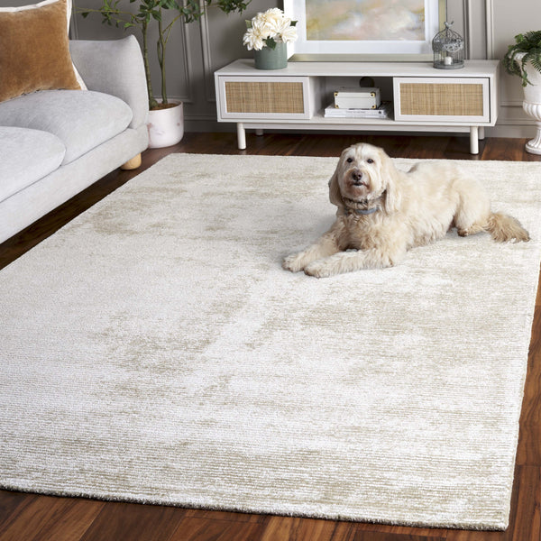 Safavieh Mirage Hand-tufted Area Rug - Modern Design, Luxurious Craftsmanship, Perfect For Any Living Space Sage 80% Viscose,10% Wool,10% Cotton Mir475w-6