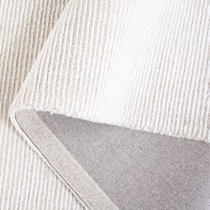Safavieh Mirage Hand Tufted Wool Viscose Area Rug Neutral Geometric Low Pile Living Room MIR485B-5