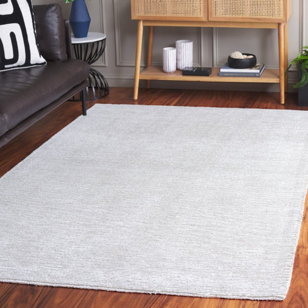 Safavieh Mirage Hand Tufted Wool Viscose Area Rug Soft Grey Ivory Minimalist Living Room MIR485F-6