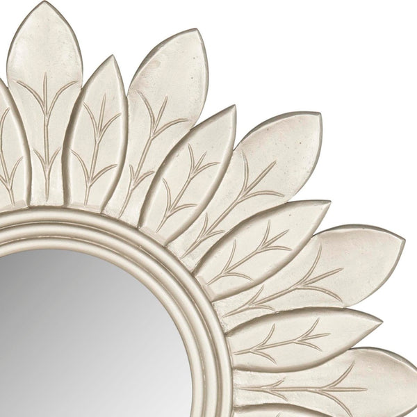 Safavieh SUN King Mirror – Elegant Sunburst Design for Timeless Style in Living Rooms and Entryways Pewter MIR5003B