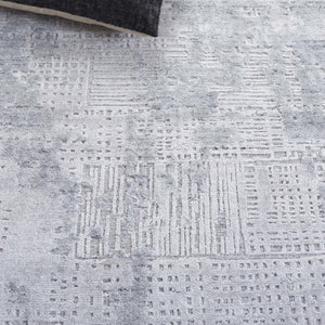 Safavieh Mirage Exquisite Hand-loomed Area Rug - Plush Comfort & Contemporary Abstract Design For Chic Homes Silver ,Grey 60% Wool,30% Viscose,10% Cotton Mir522g-10