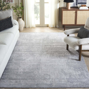Safavieh Mirage Exquisite Hand-loomed Area Rug - Plush Comfort & Contemporary Abstract Design For Chic Homes Silver ,Grey 60% Wool,30% Viscose,10% Cotton Mir522g-10