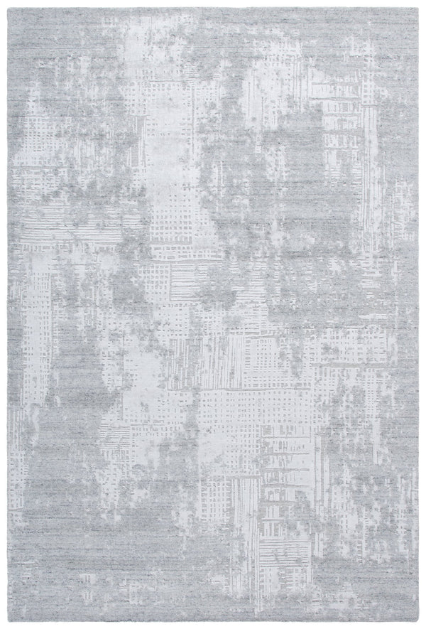 Safavieh Mirage Exquisite Hand-loomed Area Rug - Plush Comfort & Contemporary Abstract Design For Chic Homes Silver ,Grey 60% Wool,30% Viscose,10% Cotton Mir522g-10