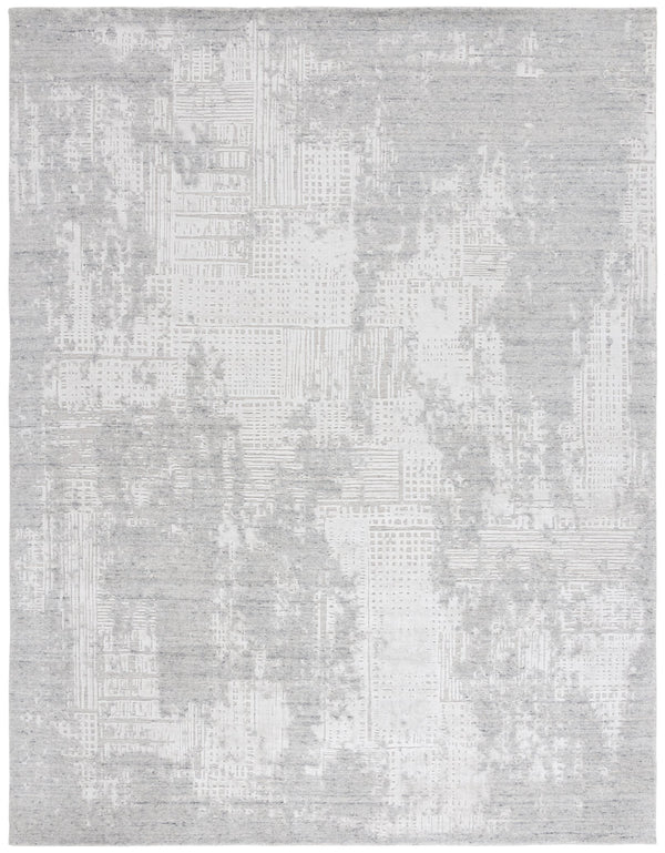 Safavieh Mirage Exquisite Hand-loomed Area Rug - Plush Comfort & Contemporary Abstract Design For Chic Homes Silver ,Grey 60% Wool,30% Viscose,10% Cotton Mir522g-10