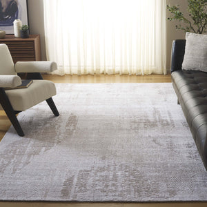 Safavieh Mirage Hand-Loomed 12X18 Beige Accent Rug – Wool-Blend Low Pile, Compact Entryway & Layering Piece MIR524B-0116
