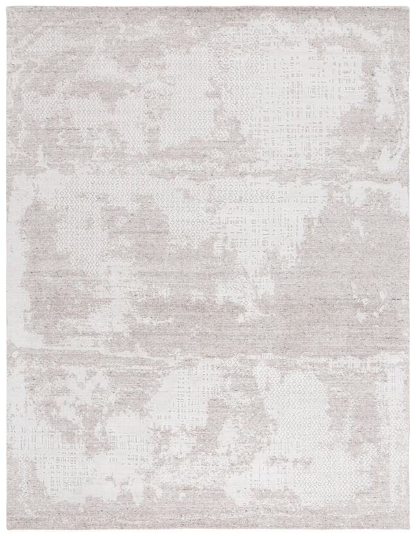 Safavieh Mirage Hand-Loomed 12X18 Grey Ivory Accent Rug — Plush Low-Profile 60% Wool Transitional Mat MIR528F-0116