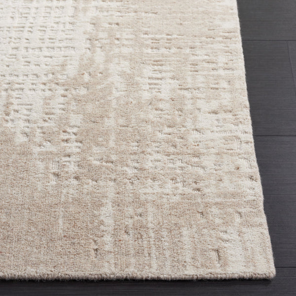Safavieh Mirage Area Rug - Hand-loomed Ivory And Beige With Abstract Pattern For Modern Elegance And Comfort Ivory ,Beige 55% Wool,30% Viscose,15% Cotton Mir534a-9