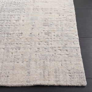 Safavieh Mirage Hand-Loomed Accent Rug 1X1.5 Ft Light Beige Grey – Wool-Viscose-Cotton Blend, Low Pile Cozy Elegance MIR534C-0116