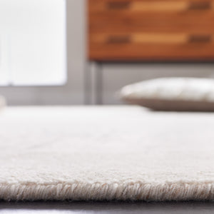 Safavieh Mirage Hand-Loomed Accent Rug 1X1.5 Ft Light Beige Grey – Wool-Viscose-Cotton Blend, Low Pile Cozy Elegance MIR534C-0116
