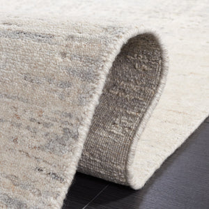 Safavieh Mirage Hand-Loomed Accent Rug 1X1.5 Ft Light Beige Grey – Wool-Viscose-Cotton Blend, Low Pile Cozy Elegance MIR534C-0116